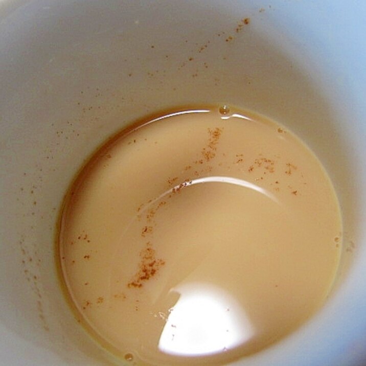 シナモンパウダーミルク紅茶